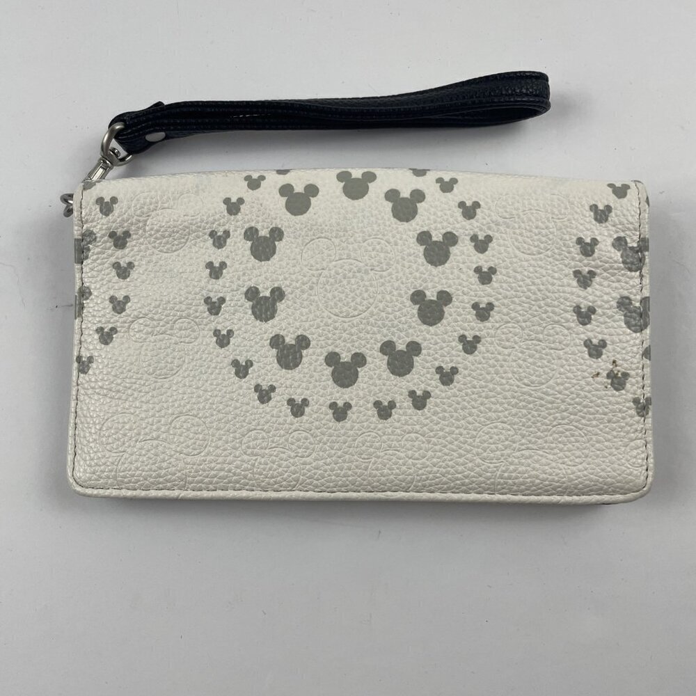 Disney Parks Wallet / Wristlet Detachable Strap - Mickey Mouse Icon Geometric